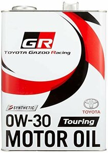 即決価格★ 1035 Tｏｕｒｉｎｇ GR 4L 0W－30 エンジンオイル トヨタ純正 OIL Rａｃｉｎｇ GAZOO MO