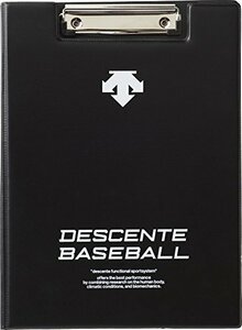 【タイムセール】 DESCENTE（デサント） 作戦盤 ブラック フォーメーションボード C1011B 野球 FREEサイズ