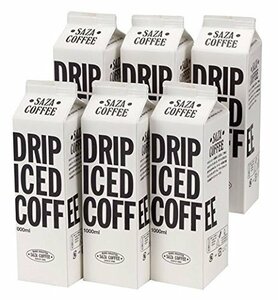 [ recommendation ] less sugar flannel drip * ice coffee 1000ml×6ps.@sa The coffee 