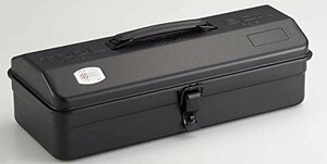 【現品限り】 Y－350 TOYO 山型工具箱（ツールボックス） 黒 スチール製