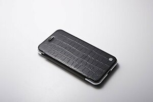 【在庫品のみ】 Dｅｆｆ ／ ｐｌｕｓ 本革ブラック＋アルミブラック ｆｏｒ ｐｌｕｓ ｉPｈｏｎｅ UNIO Cａｓｅ Lｅａ