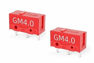 【SALE期間中】 3ピン Kａｉｌｈ 左と右ボタン用 GM ライフゲーム用マウス 4．0 マイクロスイッチ （2個） 60M