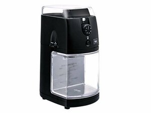 【SALE期間中】 電動 フラットディスク式 100ｇ、 ホッパー Mｅｌｉｔｔａ グラインダー 定格時間 杯数目盛り付き コー