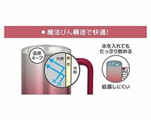 【在庫品のみ】 スパークリングレッド 真空断熱ジョッキ JDK－600C サーモス 600ｍｌ SP－R_画像6