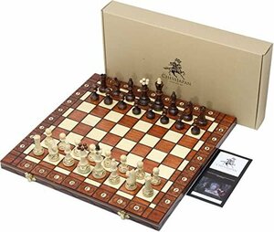 【在庫品のみ】 41ｃｍ チェス 木製 CｈｅｓｓJａｐａｎ ヴァヴェル