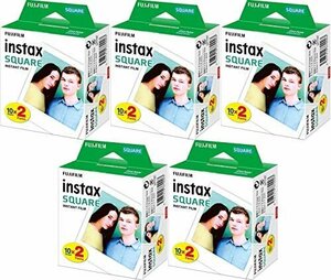 【SALE期間中】 チェキフィルム スクエア SQUARE FILM 【100枚セット】FUJI INSTAX インスタックスス