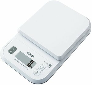 [ article limit ] cooking WH 1kgtanita kitchen scale white KJ-110S. is .. calorie . is ... digital is .