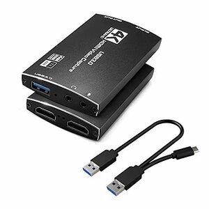 【現品限り】 HDMIパススルー パススルー HDCP2．2対応 4K 60FPS 4K USB3．0 HDMI ゲーム実況 1