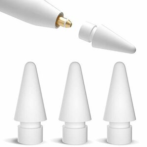 即決価格★ Pｅｎｃｉｌ 4個入り PZOZ 交換用 第1／第2世代用 滑り止め 静かな ペン先 高感度 置換用 チップ，アップ