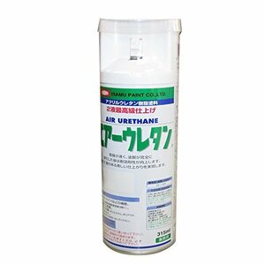 人気商品！ エアーウレタン 315ｍｌ 629―7987 クリヤー イサム塗料