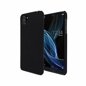 送料無料！ カバー 軽量 ブラック 高光沢 耐熱性 R2 薄型 スマホケース シンプル ハード SHV42／ AQUOS SH－