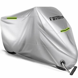 [SALE period middle ] rainproof snow protection bike cover one touch buckle rom and rear (before and after) attaching thick robust .. reflection stripe 3 sheets Favoto height 