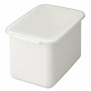 [ time sale ] white width 20× depth 30.3× height 19.3cm Belca air-tigh system kitchen for rice chest capacity 6kgla