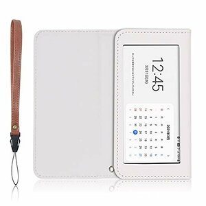 即決価格★ （ホワイト） ケース Mｏｂｉｌｅ SCR01 専用 保護フィルム付き Gａｌａｘｙ ａｕ／UQ モバイルルーター