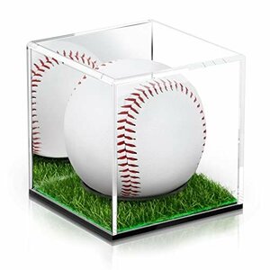 即決価格★ 保護 アクリル製 コレクションケース ディスプレイケース 展示 サインボールケース 四角型 防塵 野球用 野球ボール