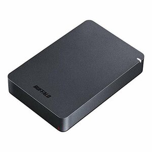 【タイムセール】 4TB USB3．1（Gｅｎ．1）対応 耐衝撃ポータブルHDD BUFFALO ブラック HD－PGF4．0U