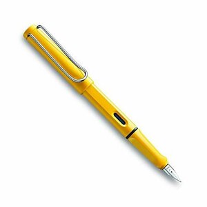 【特価】 コンバーター別売 LAMY L18－EF ペン先EF（極細字） イエロー 万年筆 サファリ 正規輸入品 両用式 ラミー