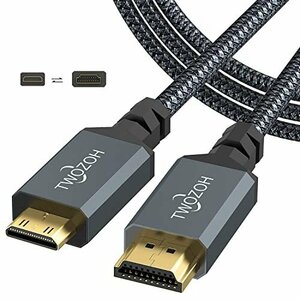 送料無料！ 60Hｚ Tｗｏｚｏｈ ｔｏ HDMI UHD 短い， Mｉｎｉ－HDMIオス－HDMIオス変換ケーブル，HDMI