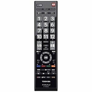 【おすすめ】 純正テレビ用リモコン CT－90422【部品番号：75030298】