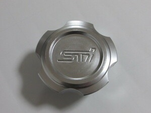 SUBARU Subaru STI Oilフィラーキャップ Silverー