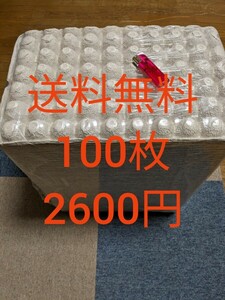 【送料無料】 卵トレー 卵パック 紙製 6×9 100枚セット 昆虫飼育用 コオロギ デュビア ミルワーム