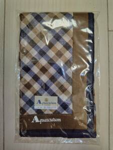 Aquascutum アクアスキュータム　ハンカチ(新品・未使用)