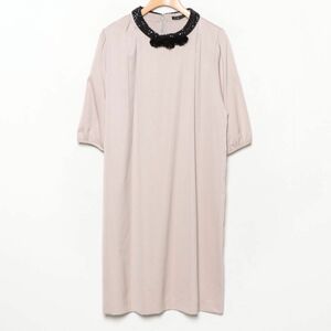 URBAN RESEARCH ROSSO WOMEN 七分袖ワンピース　ゆったり　パーティードレス　