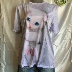 ♪♪♪猫ちゃんプリントTシャツ♪♪♪オシャレ&かわいい☆