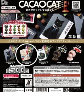 カカオキャットマスコット　CACAOCAT缶 typeB