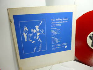 レッド・カラー盤★ROLLING STONES - Hear The Whistle Blowin 1975/LIVE COBO HALL DETROIT/LTP8401/ BOOT LP/ブート/カラー/COLOR VINYL