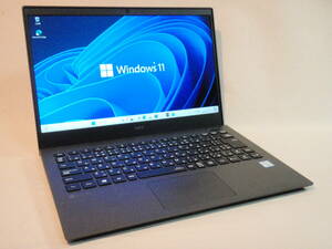 爆速 Pro Mobile Windows 11 第８世代 i７ CPU 13.3インチ液晶/ i7-8565U/8GB /SSD 256G/Webカメラ/無線Lan/Bluetooth