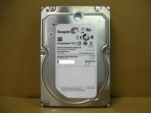 ▽SEAGATE ST1000NM0033-9ZM173 1TB SATA 7200rpm 128MB 3.5型 内蔵HDD 中古 Constellation ES.3