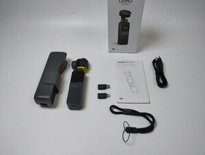 ♪DJI Osmo Pocket OT110 ３軸ジンバルカメラ アクションカメラ 動作確認済・中古♪