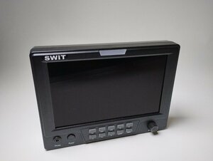 ♪SWIT S-1071H+ SONY BP-Uシリーズバッテリー仕様 7インチ放送用液晶ENGモニター 動作確認済・中古♪