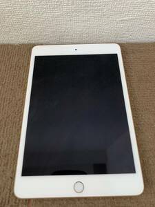 【中古品】 Apple iPad mini 4 Wi-Fi+Cellular 16GB MK712J/A タブレット ゴールド ソフトバンク ◯判定 A1550 通電動作確認済 初期化済