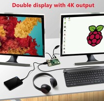 【国内正規代理店品】Raspberry Pi4 ModelB 4GB ラズベリーパイ4 技適対応品【RS・OKdo版】A36_画像5