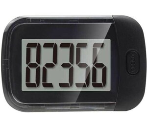 ZARPA pedometer digital 3D sensor large screen . number only Appli / smartphone un- necessary pocket entering possible small of the back installation neck .. walking with strap .A32