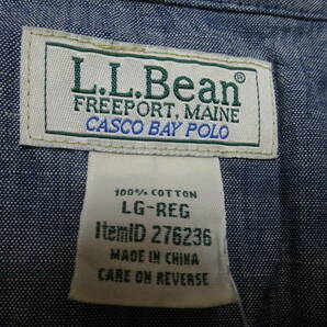 ■あ-516 ■L.L.Bean 半袖ポロシャツ サイズLGの画像2