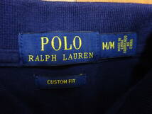 ■あ-740 ■POLO RALPH LAUREN　ラルフローレン　半袖ポロシャツ　サイズＭ_画像2