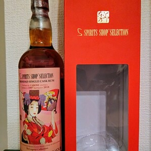 スピリッツ ショップ セレクション Spirits Shop Selection Caroni 1997 20yo BOURBON BARREL  カロニ カロニー CARONI RUMの画像1