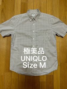 【極美品】UNIQLO ユニクロ 半袖シャツ サイズM