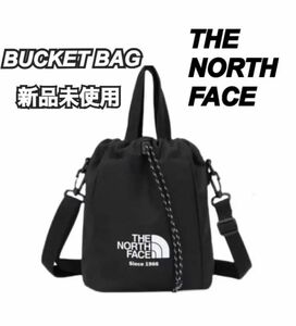 THE NORTH FACE ザノースフェイス 2WAY巾着ミニショルダーバッグ　ブラック