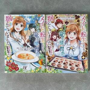 メイドに転生したら、うっかり竜王様の胃袋掴んじゃいました～元ポンコツOLは最強料理人!?～ 1.2＋オマケカード1