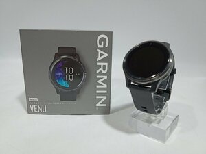 [ рабочее состояние подтверждено * первый период . settled ] GARMIN Garmin VENUve новый смарт-часы Black/Slate 010-02173-17 [3-8] No.1891