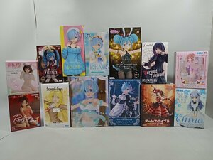 【未検品・ジャンク扱い】リゼロ/初音ミク/ごちうさ 他 開封済み フィギュア 13点 まとめ売り 時崎狂三/加藤恵 他 [15] No.2040