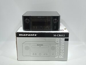 【簡易動作確認のみ】 Marantz マランツ ネットワークCDレシーバー M-CR612 ブラック 2022年製 [7-2] No.2158