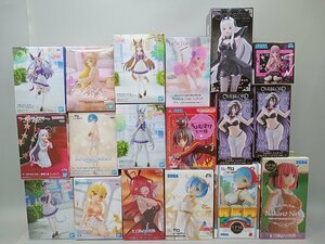 【未開封】 リゼロ/五等分/ウマ娘 他 フィギュア 18点 まとめ売り サトノダイヤモンド/めぐみん/夜空メル 他 [10-2] No.2126