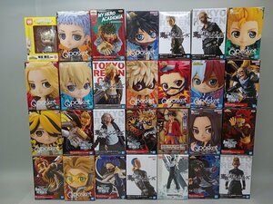 【未検品・ジャンク扱い】 ワンピース/NARUTO/東リべ 他 開封済フィギュア 28点 まとめ売り ルフィ/佐野万次郎/ホークス 他 [26-2] No.2177