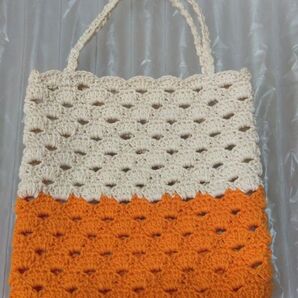 ハンドメイド トートバッグ サマーバッグ