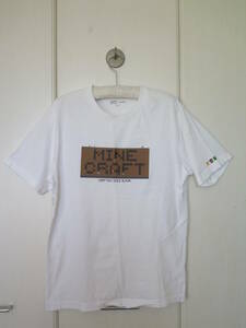 UNIQLO ユニクロ マインクラフト 半袖 Tシャツ サイズ L (b40) メンズ ボーイズ.